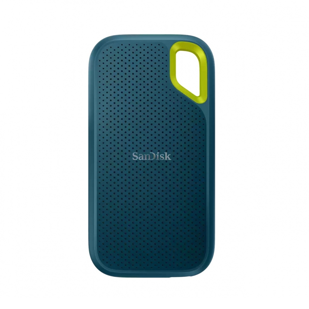 Unidad De Estado Solido SSD Externo SanDisk Extreme Portable 2TB USB C 3.2 A Prueba de Agua Polvo y Golpes