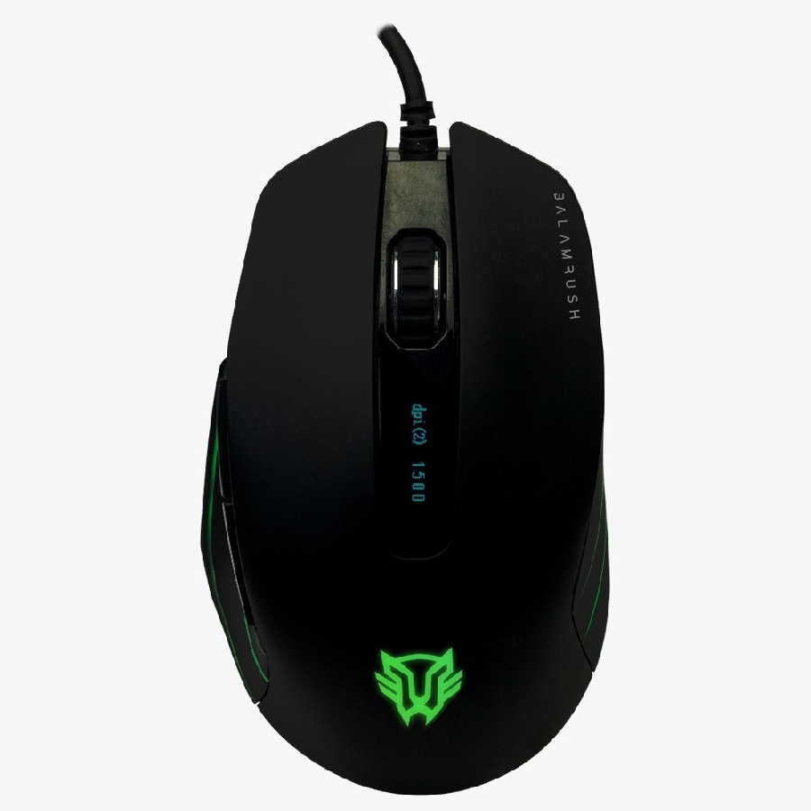 Mouse Gamer Balam Rush Hunter Alámbrico USB A 18.000DPI