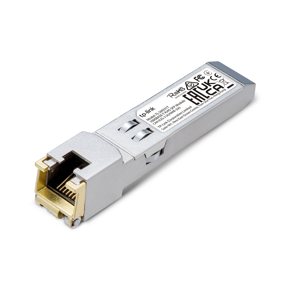 TP-Link Módulo Transceptor TL-SM331T RJ-45 SFP+, 1250Mbit/s, 300 Metros