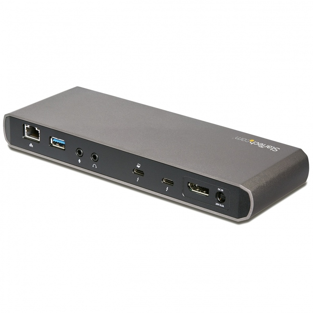 Docking Station StarTech Thunderbolt 3 con Salidas Dobles de Video 4K 2x USB 3.0