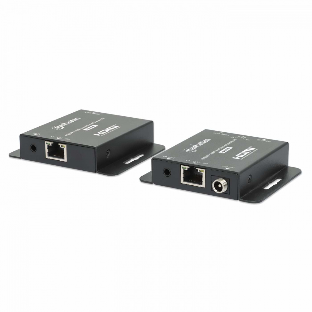 Manhattan Kit Extensor de Video HDMI por Cable Cat6, hasta 70 Metros