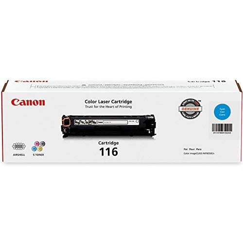 Cartucho canon para toner 116 cyan