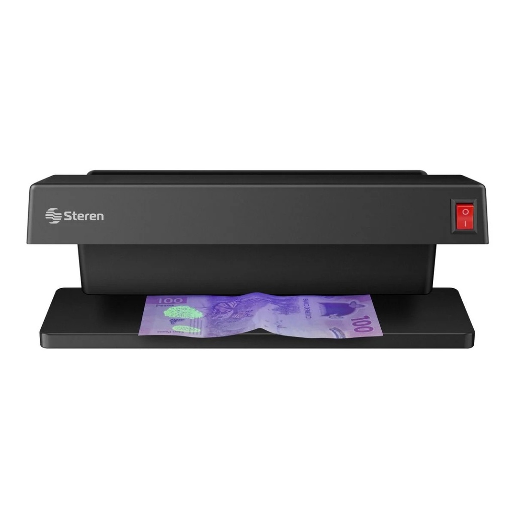 Lámpara UV Steren SEG-050 Detectora de Billetes Falsos