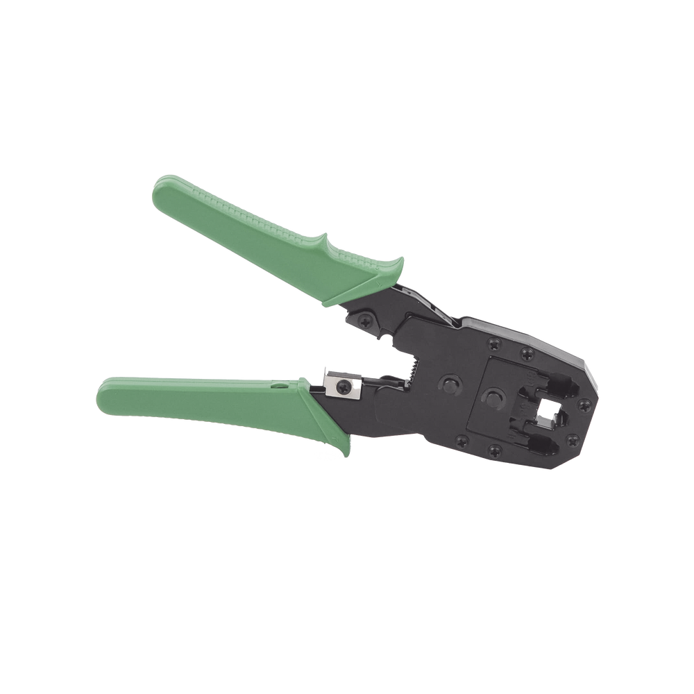 Epcom Pinza Ponchadora SYSRJ45CT de Cable UTP de 4/6/8 Pares, Negro/Verde