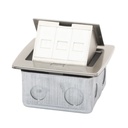 Mini Caja De Piso Thorsman TH-MC-PD Para Datos y Conectores Tipo Keystone
