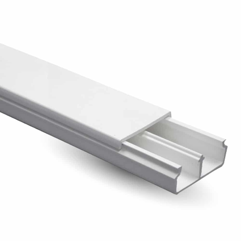 Canaleta De PVC Thorsman TMK-1735 Auto Extinguible 35x17mm 2.5m