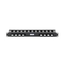 Organizador de Cables Thorsman TH-ORG-1UR 19" 1U 