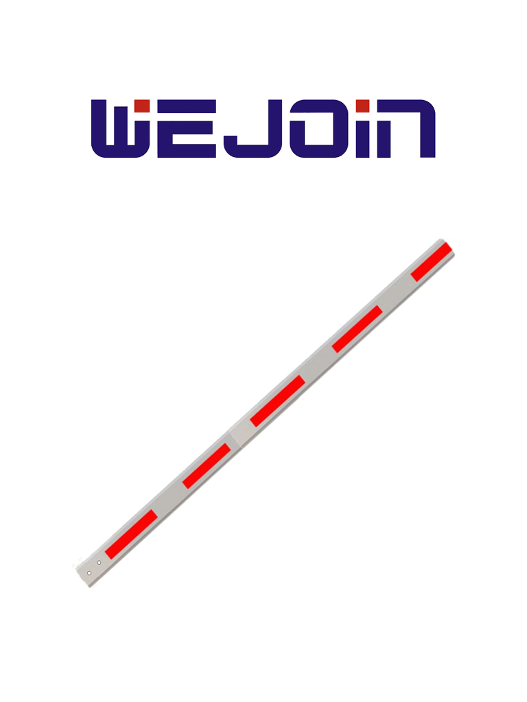 Wejoin wjsbm6 - brazo recto de 6 metros para barrera de 6 segundos