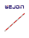 Wejoin wjsbm6 - brazo recto de 6 metros para barrera de 6 segundos
