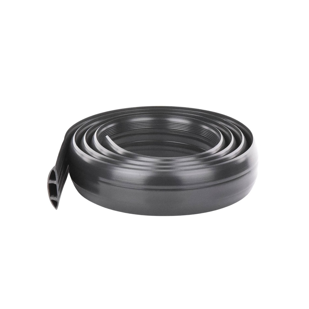 Canaleta De PVC Flexible Thorsman FLEXIDUCTHO-BK Auto Extinguible 2.5m
