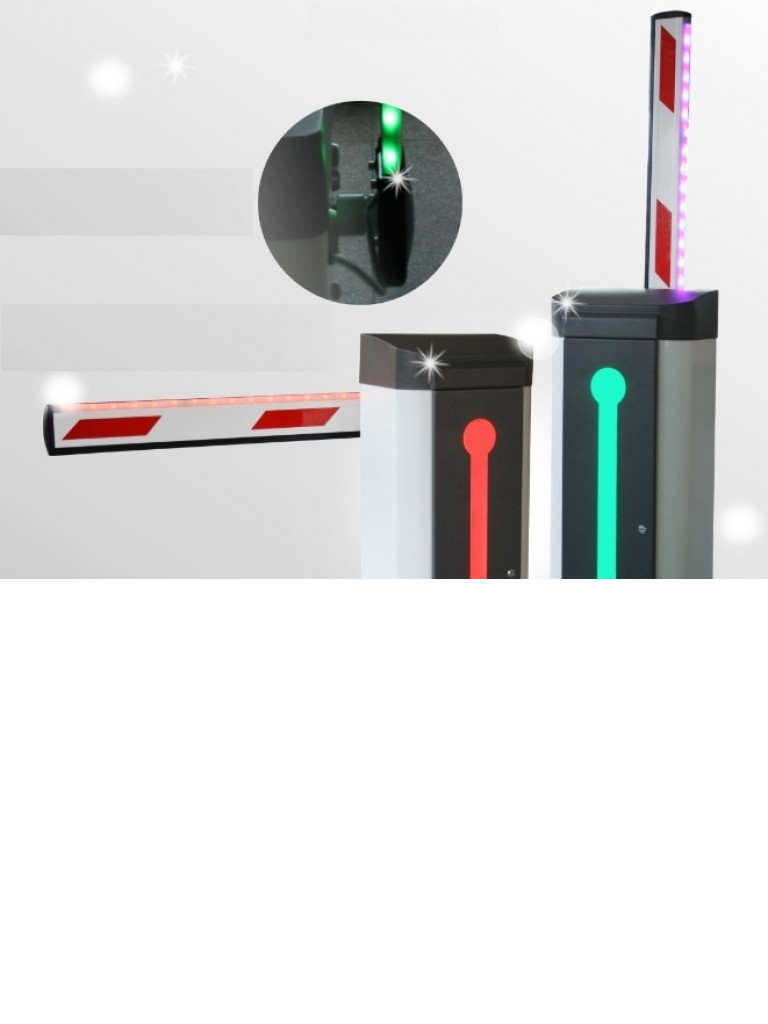 Wejoin wjlbm4r - brazo  led derecho de 4 metros / compatible con barrera  led derecha tvb347012