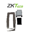 Zkteco fp1100 - accesorio para montaje de lectoras/ compatible con lectoras fr1200 u otros / para torniquete modelo ts1100.