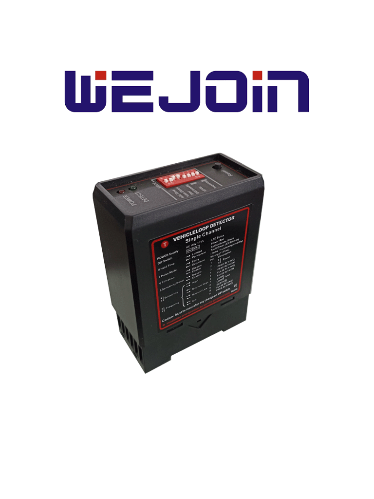 Wejoin wjdg102 - sensor de masa vehicular para barrera de control de acceso