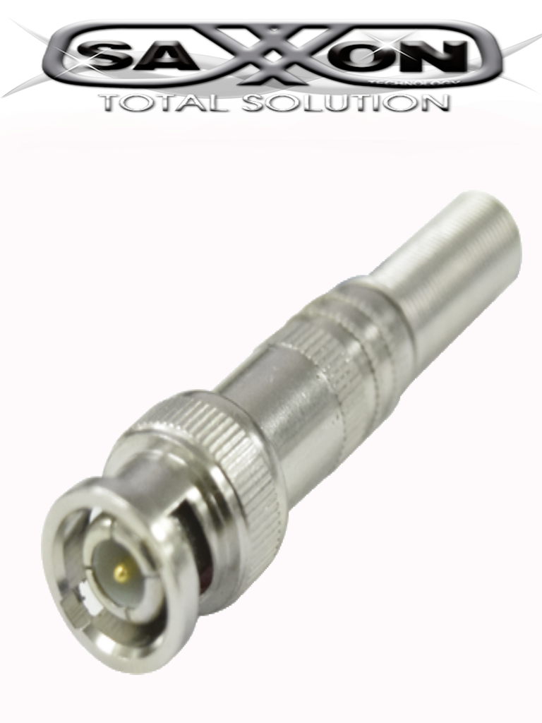 Saxxon psubr07 - bolsa de 10 conectores para cable coaxial rg59