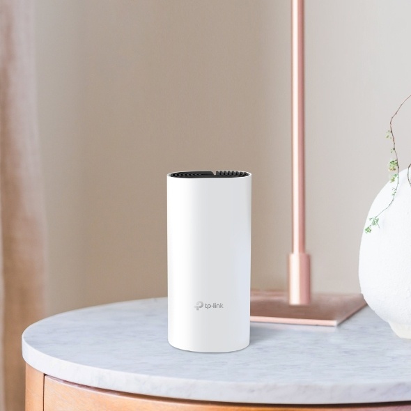 Router inalámbrico mesh para hogar / doble banda ac 1200  / 2 puertos 10/100 mbps / compatible con amazon alexa.