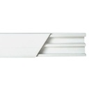 Canaleta Con Division De PVC Thorsman TMK-1020-CD Auto Extinguible 20x10mm 2.5m