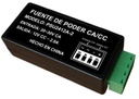 Saxxon psu2412a2 - convertidor de energia a 12v 2 a mp / entrada de voltaje 24v ac / recomendable para alimentacion de camaras c