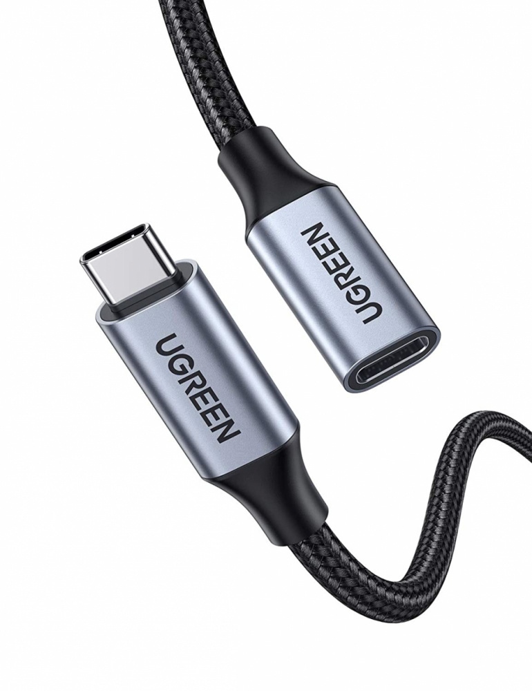 Ugreen Cable USB-C Macho - USB-C Hembra, 1 Metro