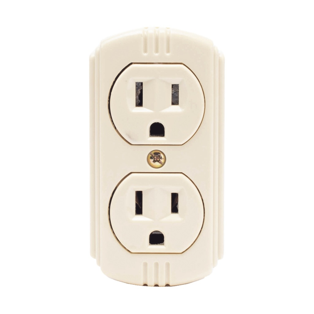 Contacto Dúplex Surtek SYS-136404 127 Vca 15 A Max. Para Sobreponer 
