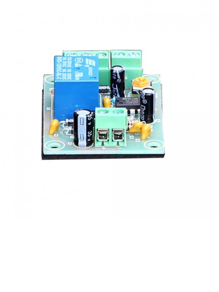 Yli pcb505 - modulo de retardo de tiempo / salidas  nc y no / conexion de boton / voltaje 12 vdc / ajustable 1 a 30 segundos