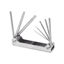 Juego de 8 Llaves Hexagonales Torx Surtek SYS-ALLFTN8 Tipo Navaja Estuche Metálico