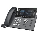 Teléfono ip wi-fi, grado operador, 14 líneas sip con 6 cuentas, pantalla lcd  5", puertos gigabit, bluetooth, poe, codec opus, ipv4/ipv6 con gestión en la nube gdms