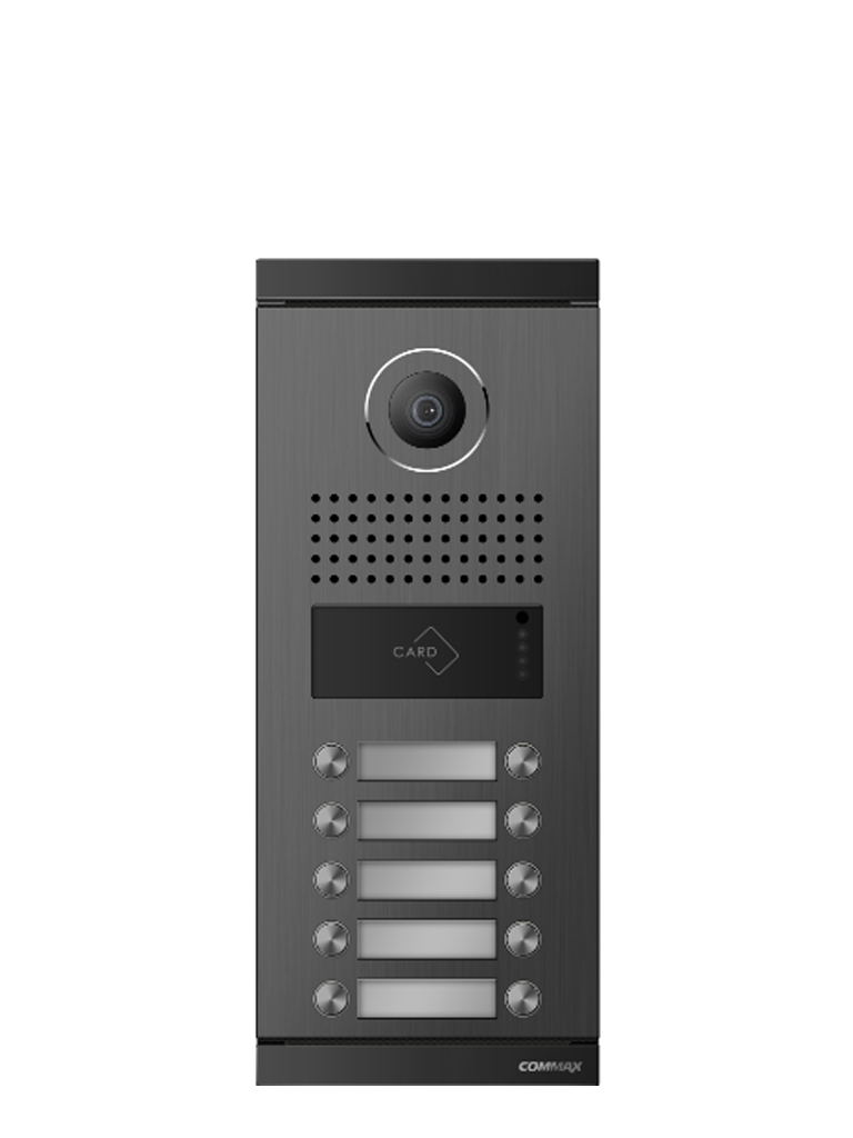 Commax drc10mlrf1 - frente de calle para 10 departamentos compatible con monitores  commax, conexion directa a 4 hilos al monito