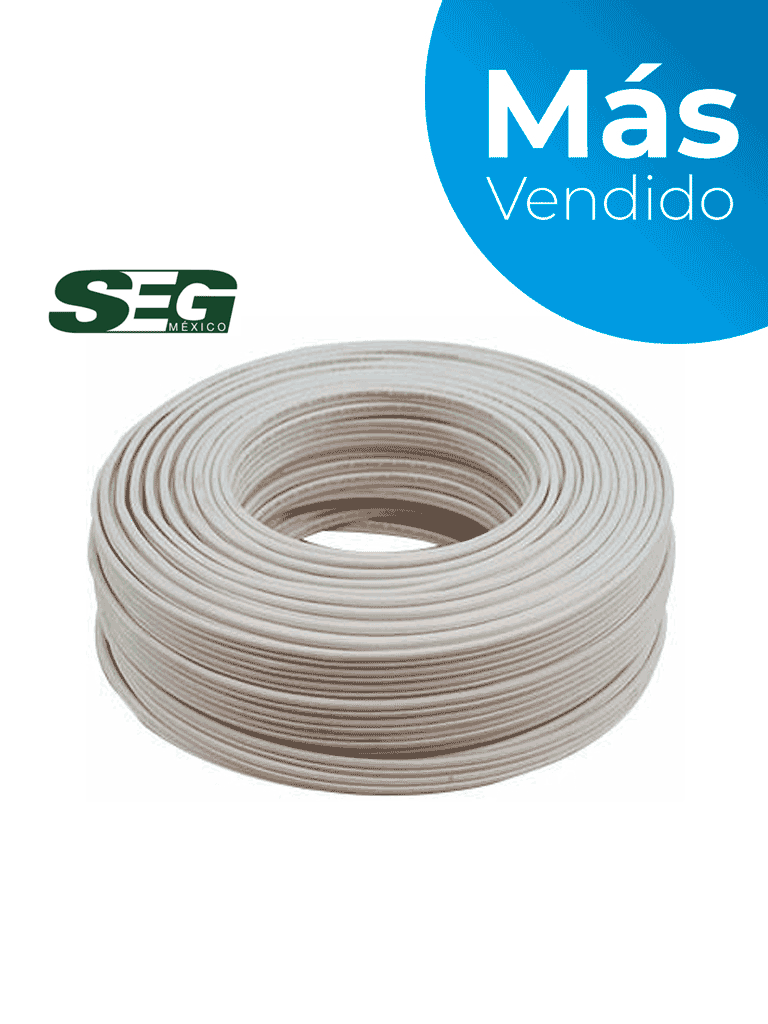 Tvc cb20m - cable bujia o doble aislado para cercos electricos yonusa / multifilar 22  awg / bobina de 20  mts/ #másvendido