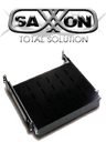 Saxxon 70033501- charola para gabinete/ deslizable para teclado/ color negro/ medidas 440 mm de ancho x 350 mm de profundidad