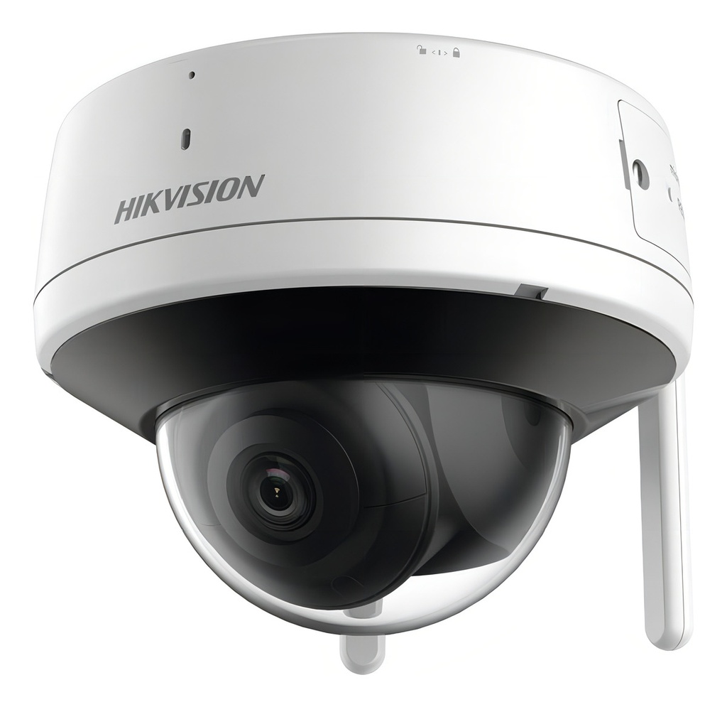 Domo ip 4 megapixel / lente 2.8 mm / 30 mts ir / exterior ip66 / wi-fi / wdr 120 db / soporta micro sd / h.265+ / micrófono y bocina interconstruido