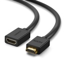 Cable HDMI Ugreen 10141 HDMI Macho - HDMI Hembra 4K 3D 60Hz 1 Metro