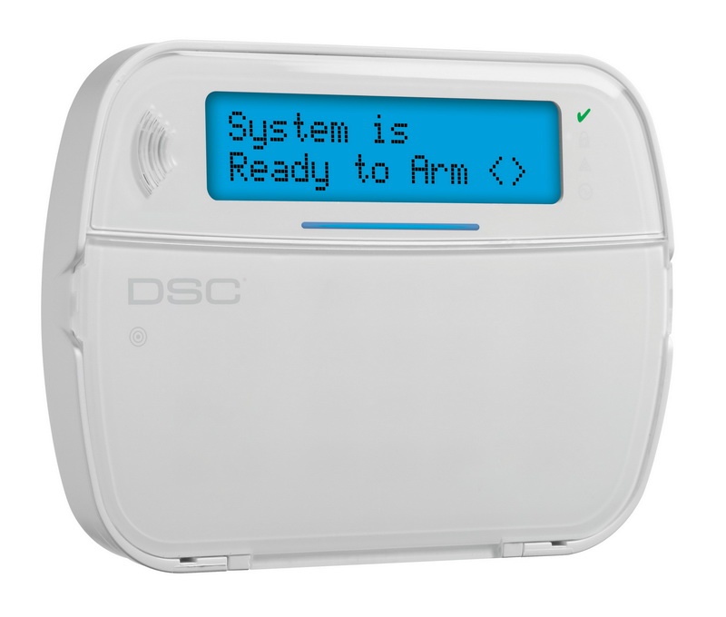 Dsc hs2lcdwfp9 - teclado programador  lcd alfanumérico  inalambrico  power g  con credencial de proximidad compatible con neo