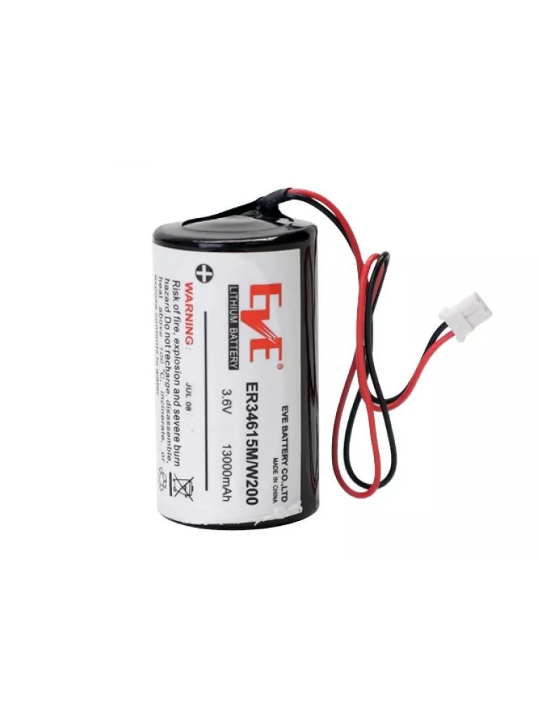Dsc-batt13036v- bateria de litio 3.6 vcd. 13.0 ah. para sirena pg9901/pg9911