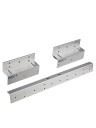 Soporte Tipo ZL De Electroimán YLI Electronic Para Puerta Apertura Interior 180Kg Para YM180