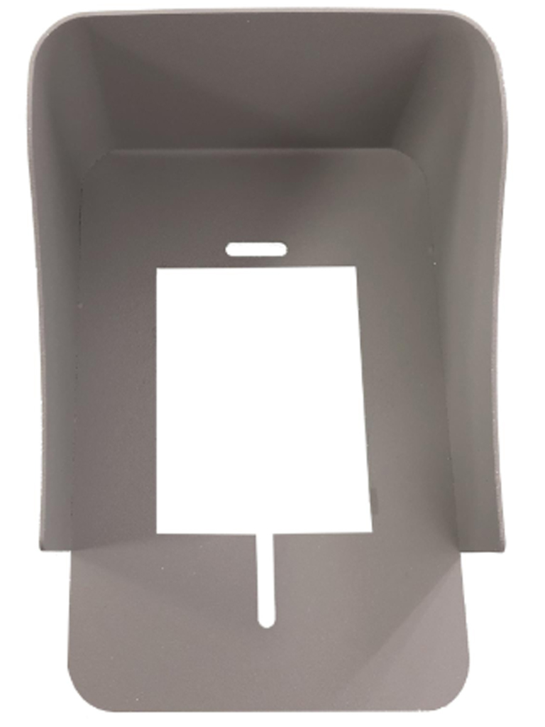 Commax rsdrc41cs - cubierta metálica de protección contra el sol y lluvia, compatible con frentes de calle drc4y y drc40k y paqu