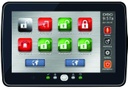Teclado De Alarma DSC Neo HS2TCHPBLK Pantalla De 7"