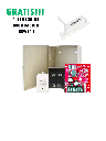 Sec kit fuente de poder 1 - kit de poder contiene 1 fuente de poder de 1.5 amp, bateria de respaldo, transformador y gabinete