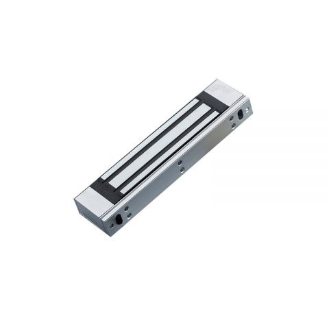 Zkteco lm1805 - cerradura magnética de 120 kg, para puertas de madera vidrio o metal, alimentación a 12vdc y conexión para senso