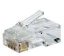 Sbetech plugrj45c6- conector plug rj45 para cable utp / cat 6 / paquete 50 piezas