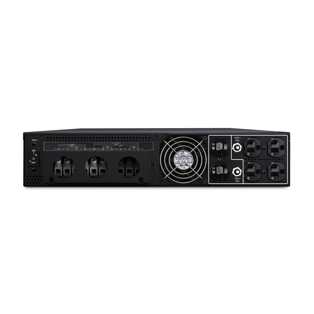 No Break CyberPower PR3000RT2U Línea Interactiva, 3000W, 3000VA, Entrada 70 - 155V, Salida 100 - 120V, 9 Contactos