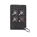 Control inalambrico de 2 vias compatible con panel proseries