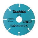 Disco De Carburo De Tugsteno Makita B-57716 4 1/2" Multi-material Para Emeriladora Ideal Para Yeso y Epóxicos