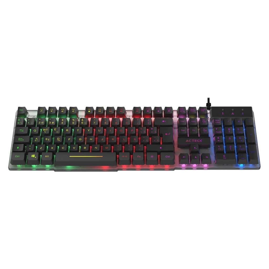 Teclado Gamer Acteck Aurean II TA220G Alámbrico USB Español