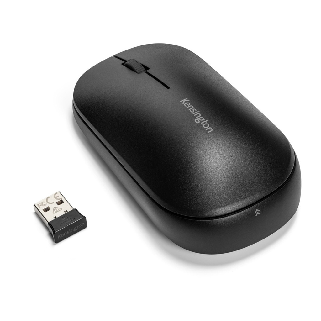 Mouse Kensington Óptico SureTrack Inalámbrico USB 2400 DPI