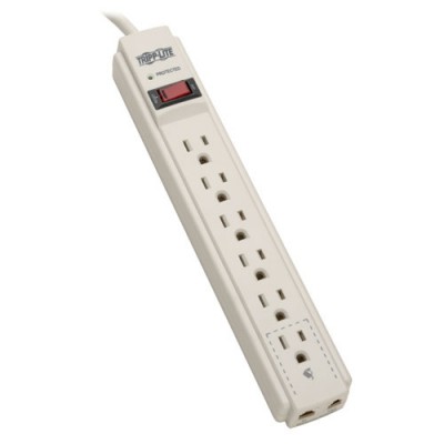 Supresor De Picos Tripp Lite Protect It 870 Joules 6 Contactos 1.22 Metros
