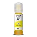Tinta epson t524 ecotank l15160/l6490 color amarillo