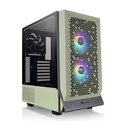 Gabinete Thermaltake Ceres 300 TG ARGB Matcha Green Midi-Tower ATX/EATX/Micro-ATX/Mini-ITX USB 3.0 sin Fuente 3 Ventiladores Instalados