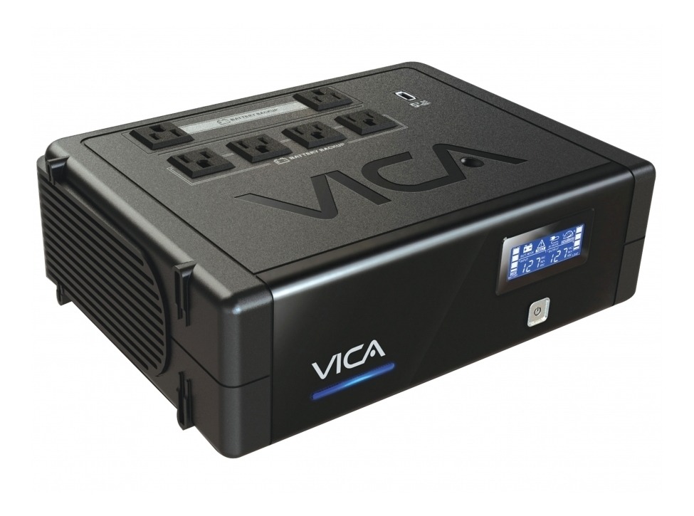 No Break Vica B-Flow Revolution 900 500W 900VA Entrada 90-144V Salida 108-132V 6 Contactos