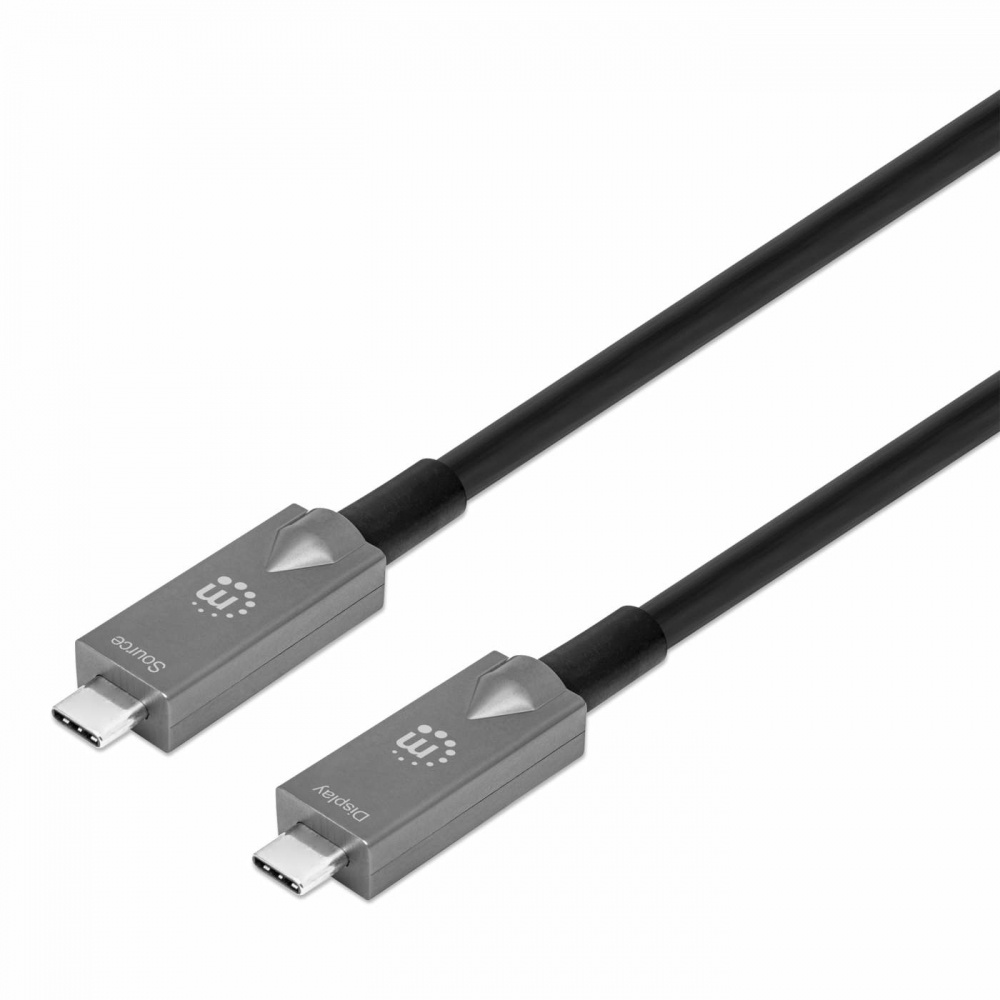 Manhattan Cable USB-C Macho - USB-C Macho, 10 Metros