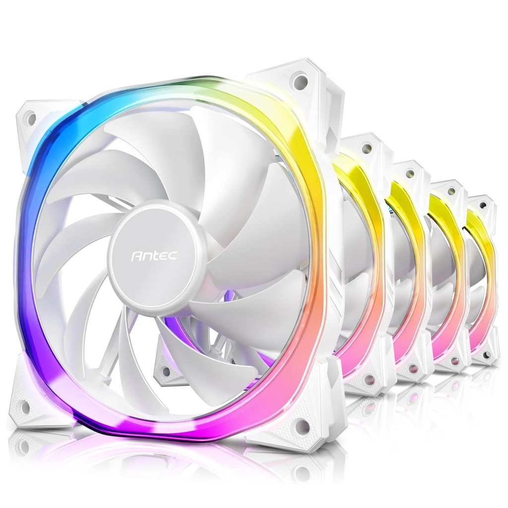 Ventilador Para CPU Antec Fusion ARGB 5x 120mm 2000RPM ARGB